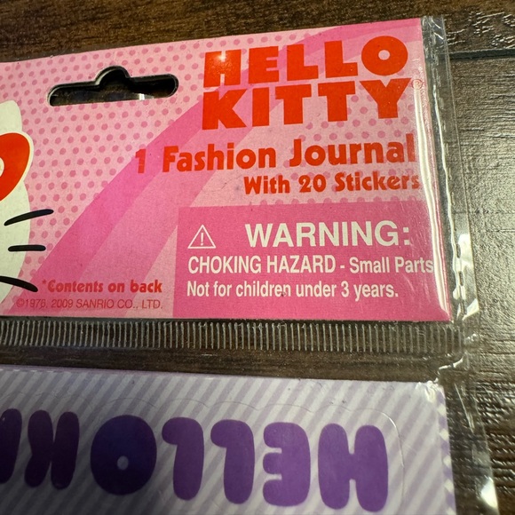 Vintage Sanrio Hello Kitty Fashion Journal/Diary With Stickers - Picture 6 of 6